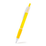Bolígrafo amarillo modelo Ontario personalizable con logo