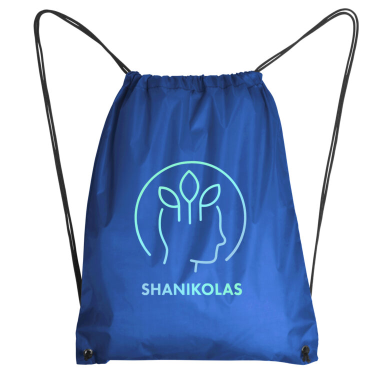 mochila hamelin personalizada azul con diseño