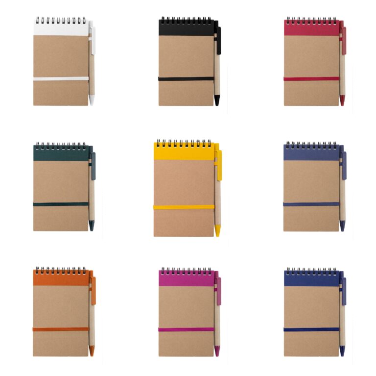 bloc pequeño lien colores personalizado con tu logotipo