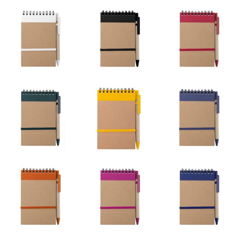 bloc pequeño lien colores personalizado con tu logotipo
