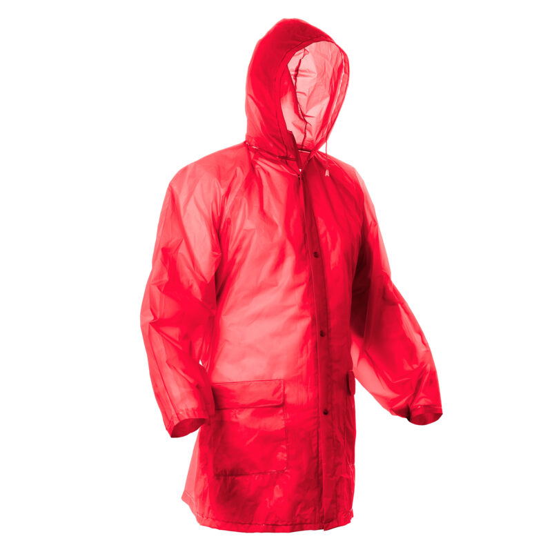 chubasquero baikal rojo personalizado con tu logotipo
