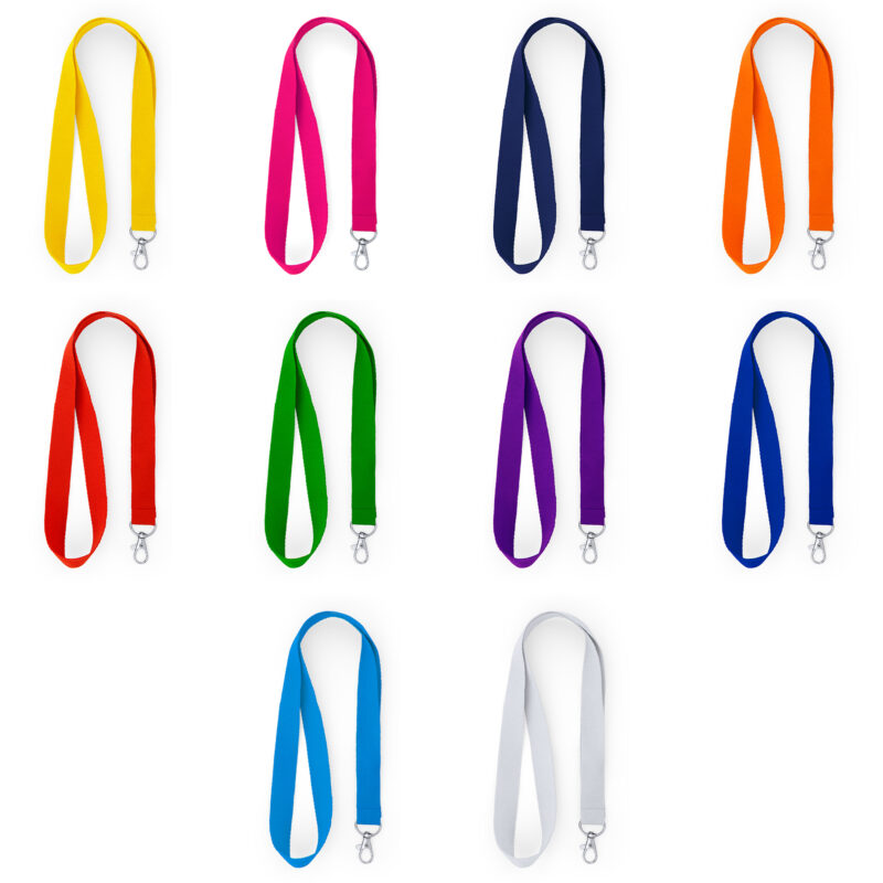 lanyard host colores personalizado con su logotipo