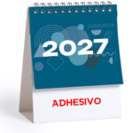 calendario sobremesa espiral mini eco 2027