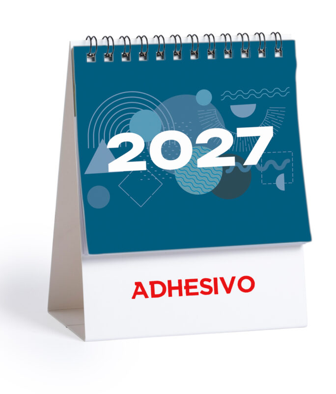 calendario sobremesa espiral mini eco 2027